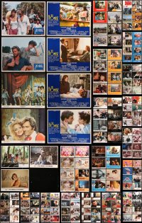 7m190 LOT OF 227 LOBBY CARDS 1970s-1980s incomplete sets from a variety of different movies!