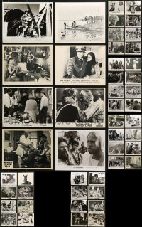 7m305 LOT OF 54 8X10 STILLS 1960s-1970s great scenes from a variety of different movies!