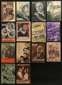 7m255 LOT OF 14 EAST GERMAN PROGRAMS 1950s many images from a variety of different movies!