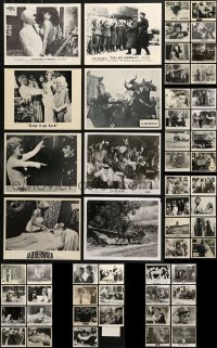 7m283 LOT OF 71 8X10 STILLS 1970s great scenes from a variety of different movies!