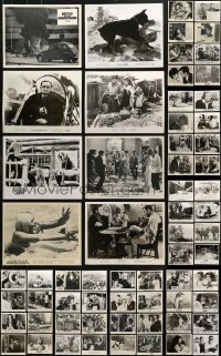 7m260 LOT OF 96 8X10 STILLS 1960s-1970s great scenes from a variety of different movies!