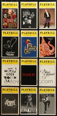 7m247 LOT OF 12 1990-96 PLAYBILLS 1990-1996 info for a variety of different Broadway shows!
