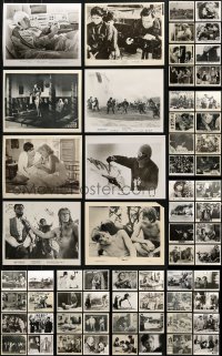 7m267 LOT OF 89 8X10 STILLS 1960s-1970s great scenes from a variety of different movies!