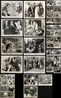 7m307 LOT OF 51 8X10 STILLS 1960s-1980s great scenes from a variety of different movies!