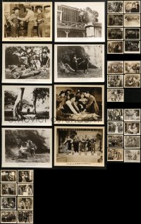 7m316 LOT OF 37 1940S WESTERN 8X10 STILLS 1940s great scenes from several cowboy movies!