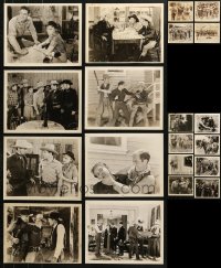 7m320 LOT OF 28 BOB STEELE 8X10 STILLS 1940s great scenes from his cowboy movies!