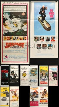 7m105 LOT OF 12 FOLDED AUSTRALIAN DAYBILLS 1970s-1980s great images from a variety of movies!