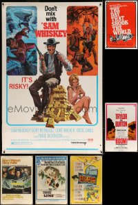 7m006 LOT OF 8 40X60S 1950s-1970s great images from a variety of different movies!