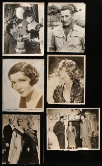 7m075 LOT OF 8 11X14 STILLS 1930s-1950s great images from a variety of different movies!