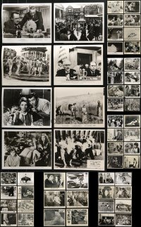 7m291 LOT OF 64 8X10 STILLS 1960s-1970s great scenes from a variety of different movies!