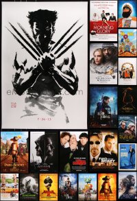7m426 LOT OF 21 UNFOLDED MOSTLY DOUBLE-SIDED 27X40 ONE-SHEETS 2000s-2010s cool movie images!