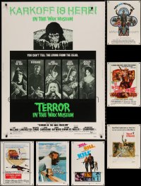 7m034 LOT OF 9 1970S 30X40S 1970s great images from a variety of different movies!