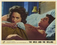 7p995 YOUNG & WILLING English LC 1962 c/u of super young Ian McShane in bed with Virginia Maskell!