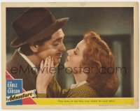 7p017 ADVENTURE LC #3 1945 at last Clark Gable & Greer Garson knew they were meant for each other!
