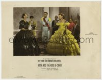 7p042 ANNA & THE KING OF SIAM photolobby 1946 Rex Harrison introduces Irene Dunne to Sondergaard!
