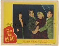 7p060 BACK FROM THE DEAD LC #3 1957 Peggie Castle, Arthur Franz, Marsha Hunt, Don Haggerty