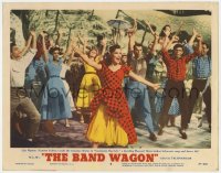 7p065 BAND WAGON LC #6 1953 great image of Nanette Fabray leading a rousing chorus!