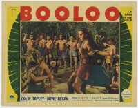 7p093 BOOLOO LC 1938 man hunting Malayan white tiger is hunted himself by jungle natives, rare!