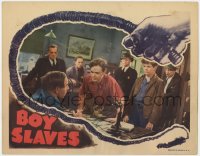 7p099 BOY SLAVES LC 1939 tense confrontation scene in office, RKO's answer to The Dead End Kids!