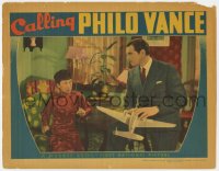 7p120 CALLING PHILO VANCE LC 1940 James Stephenson holding model airplane by Bo Ling!