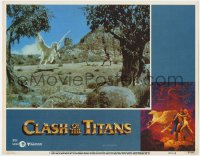 7p152 CLASH OF THE TITANS LC #1 1981 Ray Harryhausen, fx image of Hamlin trying to tame pegasus!
