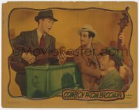 7p177 COWBOY FROM BROOKLYN LC 1938 Dick Powell playing guitar with Harry Barris and Candy Candido!