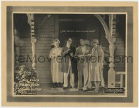 7p288 FLAMING FLAPPERS LC 1925 Hal Roach, Glenn Tryon is just married with more trouble ahead!