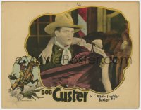 7p351 HAIR TRIGGER BAXTER LC 1926 great close up of cowboy Bob Custer carrying unconscious woman!