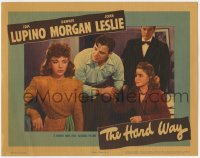 7p359 HARD WAY LC 1942 Dennis Morgan, Joan Leslie & Jack Carson stare at worried Ida Lupino!