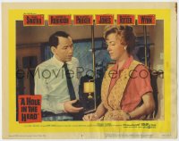 7p385 HOLE IN THE HEAD LC #2 1959 close up of Frank Sinatra & Eleanor Parker, Frank Capra!
