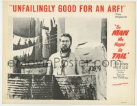 7p559 MAN WHO WAGGED HIS TAIL LC 1961 wacky naked Peter Ustinov wearing a dog leash & collar!