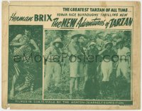 7p624 NEW ADVENTURES OF TARZAN LC R1930s Bruce Bennett credited as Herman Brix wrestling leopard!