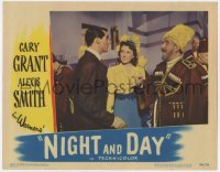 7p628 NIGHT & DAY LC 1946 Cary Grant as Cole Porter w/ Ginny Simms & Monty Woolley in wacky uniform!