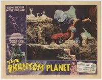 7p678 PHANTOM PLANET LC #8 1962 shocker of the space age, wacky monster holding sexy Dolores Faith!