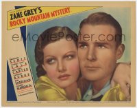 7p729 ROCKY MOUNTAIN MYSTERY LC 1935 romantic c/u of Randolph Scott & sexy young Ann Sheridan!
