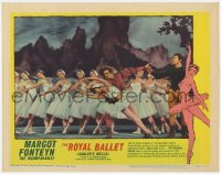 7p740 ROYAL BALLET LC 1960 Margot Fonteyn & members of the Royal Ballet performing on stage!