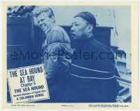 7p774 SEA HOUND chapter 6 LC R1955 Spencer Chan & man bound on ship, The Sea Hound at Bay!