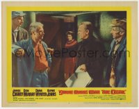 7p788 SHAKE HANDS WITH THE DEVIL LC #6 1959 James Cagney argues w/Cusack as Glynis Johns watches!