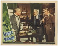 7p812 SPIDER WOMAN LC 1944 Rathbone as Sherlock Holmes, blind Arthur Hohl, Nigel Bruce as Watson!