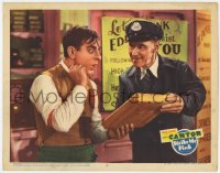 7p837 STRIKE ME PINK LC 1936 Eddie Cantor is shocked to see what postman brought him!