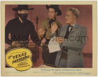 7p874 TEXAS PANHANDLE LC 1945 masked Charles Starrett as The Durango Kid gets government papers!