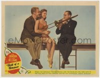7p900 THRILL OF A ROMANCE LC #8 1945 Tommy Dorsey with Van Johnson & sexy swimmer Esther Williams!