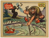 7p939 VALIANT TAILOR LC 1934 incredible Ub Iwerks art, ComiColor cartoon with giant & king!