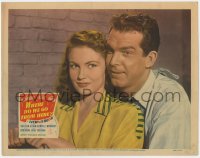 7p956 WHERE DO WE GO FROM HERE LC 1945 best portrait of Fred MacMurray & pretty Joan Leslie!