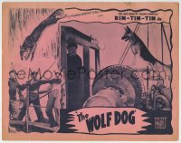 7p978 WOLF DOG LC R1940s great image of Rin Tin Tin Jr., Dog Hero of Young America!