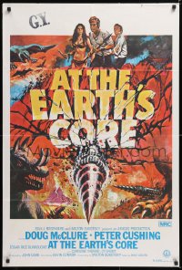 7r502 AT THE EARTH'S CORE Aust 1sh 1976 Edgar Rice Burroughs, Munro, Cushing, AIP, Chantrell art!