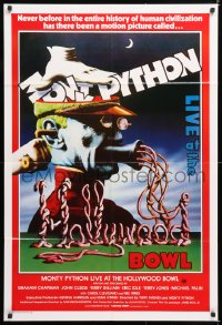 7r551 MONTY PYTHON LIVE AT THE HOLLYWOOD BOWL Aust 1sh 1982 great wacky meat grinder image!