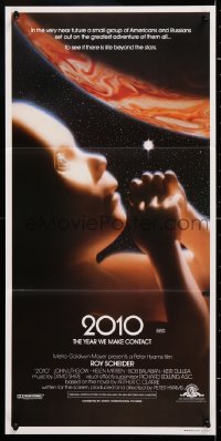 7r604 2010 Aust daybill 1984 sequel to 2001: A Space Odyssey, image of the starchild & Jupiter!