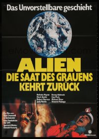 7r189 ALIEN 2 German 1982 Italian sci-fi ripoff unrelated to Alien, wacky!