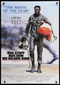 7r265 RIGHT STUFF awards German 1984 Sam Shepard as Chuck Yeager walking away from NF-104A crash!